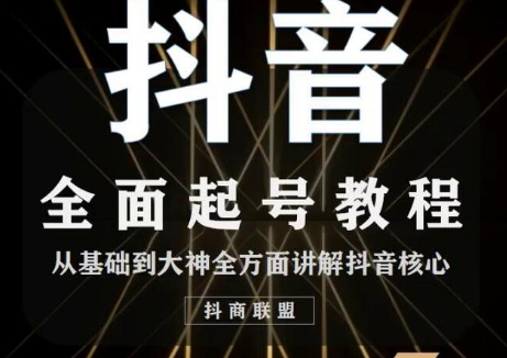 2020最新抖音课程：起号基础+账号类型定位+视频搬运发送处理-辉硕副业