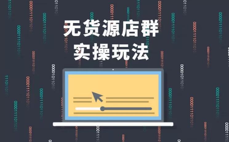 无货源店群实操玩法，蓝海选品的独特思路，店群软件操作方法（45节视频课）-辉硕副业