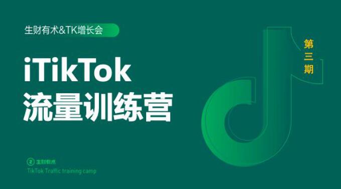 2020最新TikTok流量增长训练营（完结）附PPT-辉硕副业