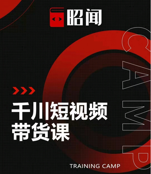 昭闻短视频千川图文带货课，给你一个起点，给起点一个高度-辉硕副业