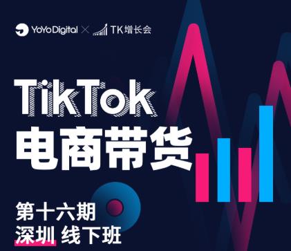 TK电商带货线下班第十六期（深圳站），从0到1带货出单-辉硕副业