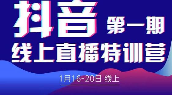 2022美尊学堂-抖音直播线上特训营价值4980元-辉硕副业