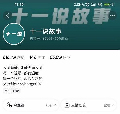十一说故事·故事性中视频，观众快速共鸣从而快速变现的中视频玩法-辉硕副业