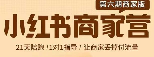 贾真-小红书商家营第6期商家版，21天带货陪跑课，让商家丢掉付流量-辉硕副业