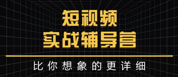 达人队长:短视频实战辅导营，比你想象的更详细-辉硕副业