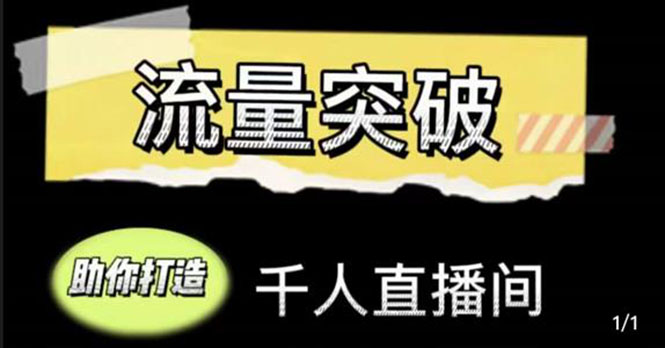 直播运营实战视频课，助你打造千人直播间（14节视频课）-辉硕副业