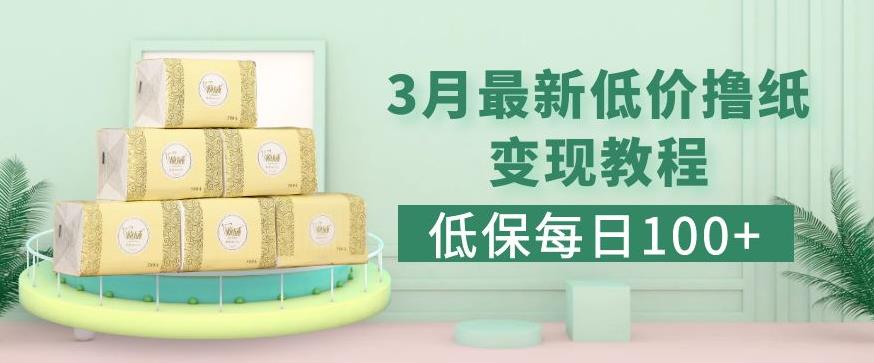 低保(每日100+)3月最新拼多多果冻宝盒低价撸纸变现+销售详细教程-辉硕副业