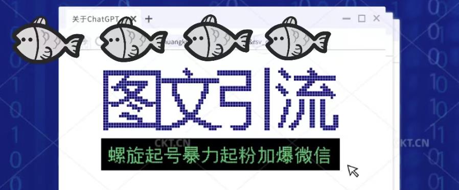 2023年价值1980的图文引流创业粉螺旋起好技术暴力起粉加爆微信-辉硕副业