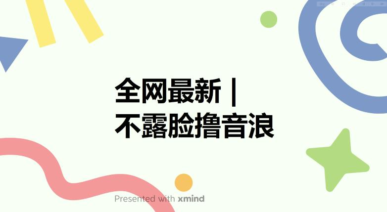 全网最新不露脸撸音浪，跑通自动化成交闭环，实现出单+收徒收益最大化【揭秘】-辉硕副业