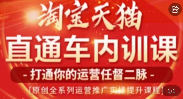 天问电商·2023淘宝天猫直通车内训课，零基础学起直通车运营实操课程-辉硕副业