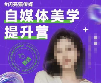 自媒体美学提升营，手把手带你提升品牌审美，做一个有调性的博主-辉硕副业