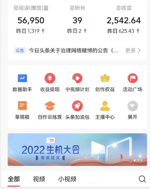 全新蓝海，西瓜视频流量掘金项目，简单上手适合0基础小白，暴力玩法日入500＋【揭秘】-辉硕副业
