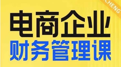 电商企业财务管理线上课，为电商企业规划财税-辉硕副业