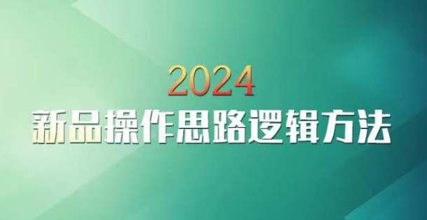 云创一方2024淘宝新品操作思路逻辑方法-辉硕副业
