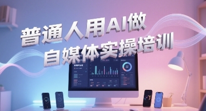 普通一个人用AI做自媒体，助你轻松开启AI自媒体创作之路-辉硕副业