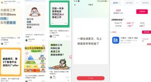 毕业生求职项目拆解_脉脉拉新空白市场,蓝海开局-辉硕副业